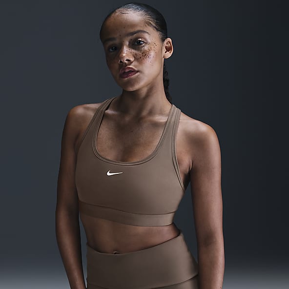 Donna Marrone Allenamento e palestra Reggiseni sportivi. Nike IT